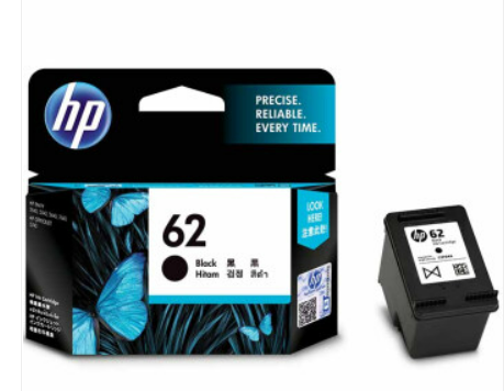 惠普 62號(hào) 原裝黑色墨盒