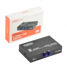 豐杰英創(chuàng)（FJGEAR）usb切換共享器二進一出分線器 2口