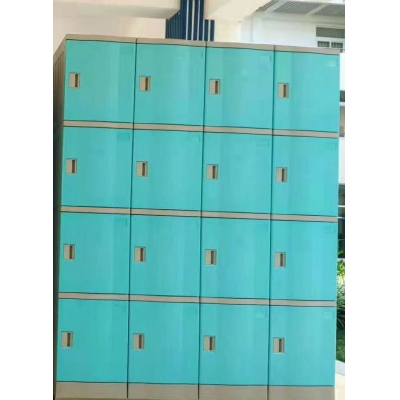 ABS塑料更衣柜（16格）支持定制，多色可選